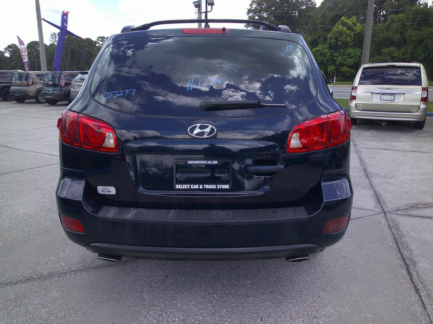 2007 BLUE HYUNDAI SANTA FE LIMITED; SE (5NMSH13E87H) , located at 1200 Cassat Avenue, Jacksonville, FL, 32205, (904) 695-1885, 30.302404, -81.731033 - Photo#3